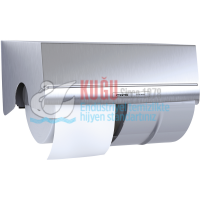 CWS ToiletPaperDispenser Paradise StainlessSteel ToiletPaper Left