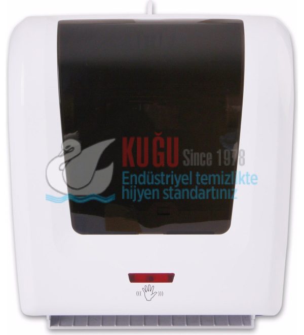KGF-F047 Beyaz Renk FOTOSELLİ Elektrikli ve Pilli 21 cm KAĞIT HAVLU VERİCİ - Görsel 10
