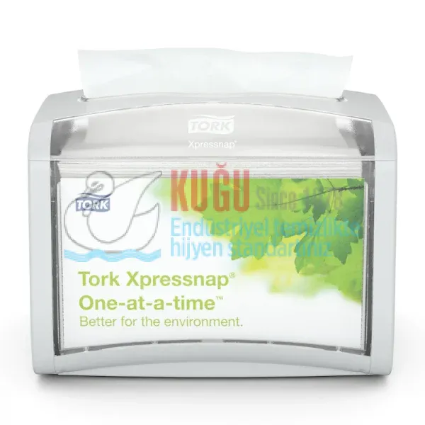 KT-272613 Tork Xpressnap® Beyaz Masa Üstü Peçete Dispenseri - Görsel 3