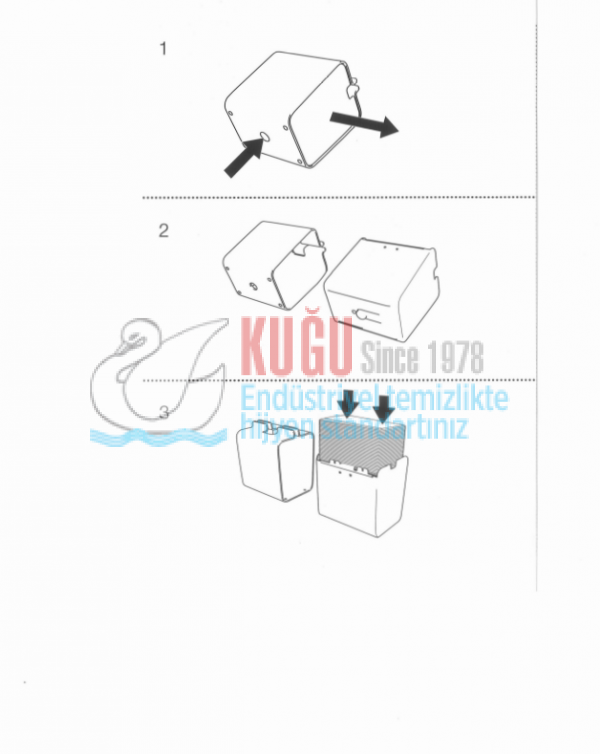 KT-274003 Tork Xpressnap® Snack N4 Sistem Alüminyum Masaüstü Dispenser Peçetelik - Görsel 7