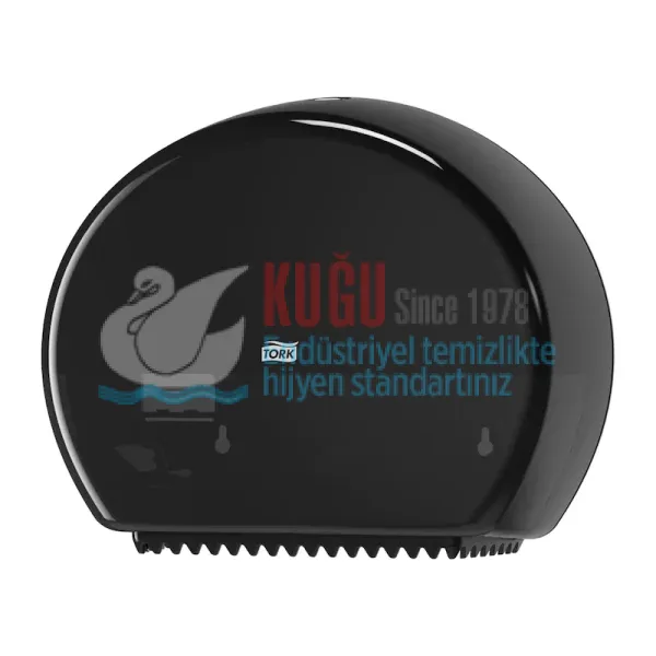 KT-555008 Tork Siyah T2 Sistem Mini Jumbo WC Tuvalet Kâğıdı Dispenseri - Görsel 3