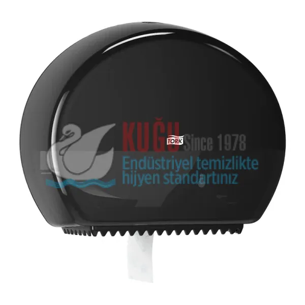 KT-555008 Tork Siyah T2 Sistem Mini Jumbo WC Tuvalet Kâğıdı Dispenseri - Görsel 2
