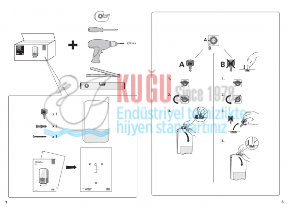 KT-556000 Beyaz Tork T3 Sistem C Katlamalı Tuvalet Kâğıdı Dispenseri - Görsel 11
