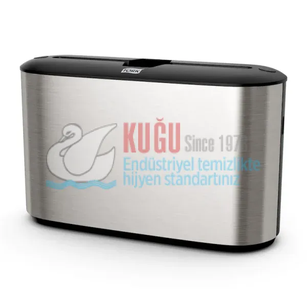 KT-460005 Tork Xpress® H2 Sistem Paslanmaz Çelik Metal Masa Üstü Z Katlı Havlu Kâğıt Dispenseri - Görsel 5