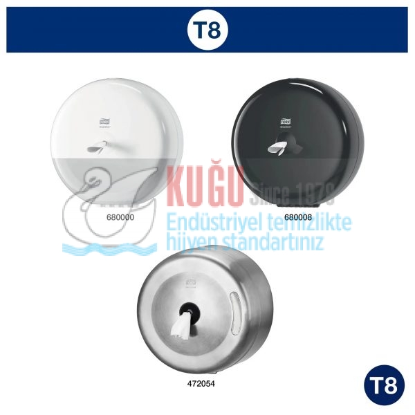 KT-472242 Tork SmartOne® Maxi Cimri İçten Çekmeli 2 Katlı Gelişmiş T8 BEYAZ - 207 Metrelik 6 Rulo WC Tuvalet Kâğıdı - Görsel 5