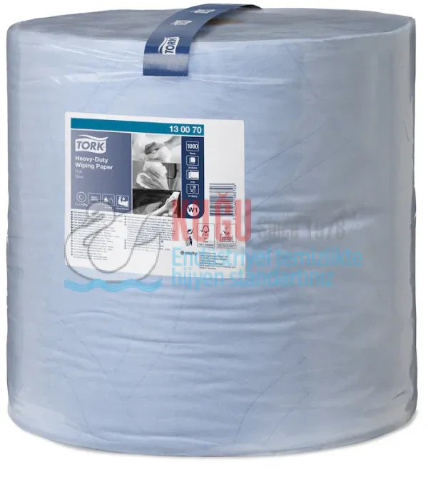 KT-130070 Tork W1 Sistem Dayanıklı Endüstriyel Havlu Kağıt (1 Rulo 340 Metre-Koli İçi 1 Rulo)