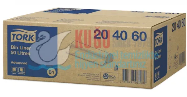 KT-204060 Tork Çöp Kovası Poşeti 50L