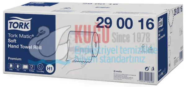 KT-290016 Tork Matic® Ekstra Yumuşak Hareketli El Havlusu 2 Katlı Premium H1 Beyaz (1 Rulo 100 Metre-Koli İçi 6 Rulo) - Görsel 3
