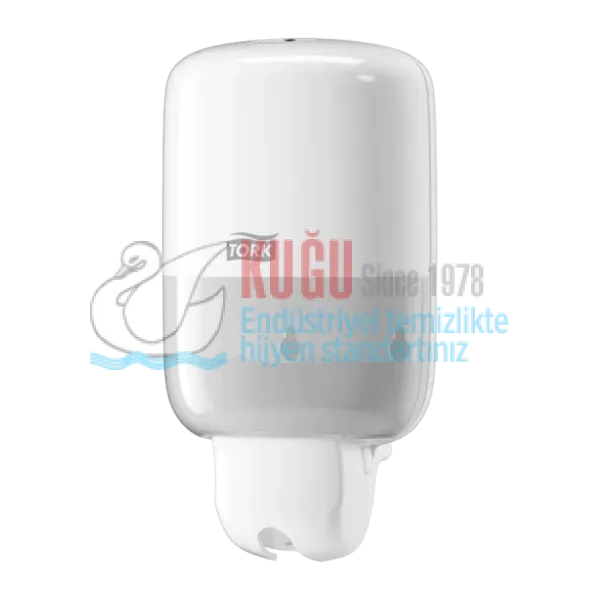 KT-561000 Tork Beyaz Mini 475 ML S2 Sistem Sıvı Sabun ve Duş Kremi Dispenseri - Görsel 2