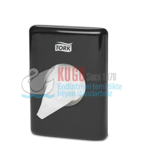 KT-566008 Siyah Tork Hijyenik Ped Poşeti Dispenseri