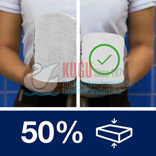 KT-552550 Tork PeakServe® H5 Sistem Mini Continuous™ Kağıt Havlu Dispenseri Beyaz - Görsel 10
