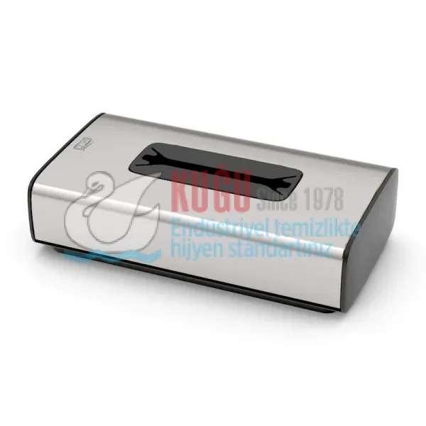 KT-460013 Tork Paslanmaz Çelik Kutu Mendil Dispenseri - Görsel 2