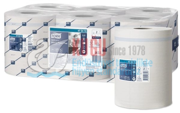 KT-473472 Tork Reflex™ M4 Sistem 2 Katlı Endüstriyel Havlu Kâğıt Plus (151 Metre 1 Rulo-Koli İçi 6 Rulo) - Görsel 3