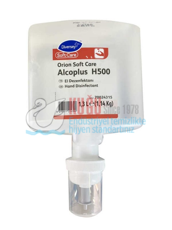 70024315 Diversey Soft Care Alcoplus H500 El Dezenfektanı 1,3Ml