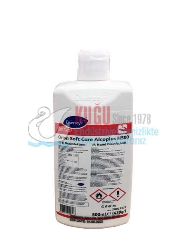 70023577 Diversey Soft Care Alcoplus H500 El Dezenfektanı 500Ml