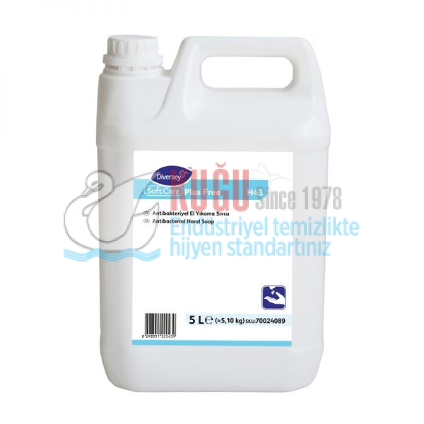 70024089 Diversey Soft Care Plus Free H43 El Yıkama Sıvısı 5lt - Görsel 3