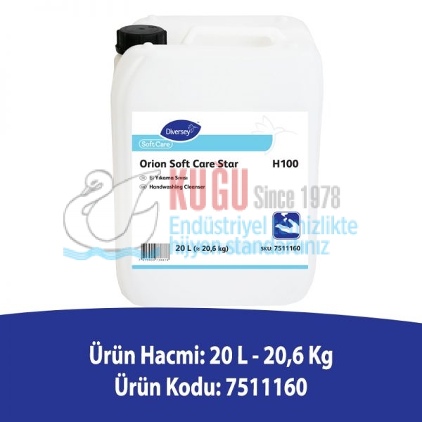 7511160 Softcare Star H100 El Yıkama Sıvısı 20 kg - Görsel 3