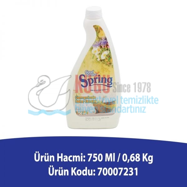 70007231 Diversey Goodsense Spring Çamaşır Parfümü 750ml - Görsel 2