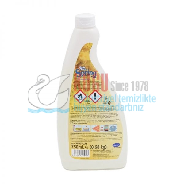 70007231 Diversey Goodsense Spring Çamaşır Parfümü 750ml - Görsel 4