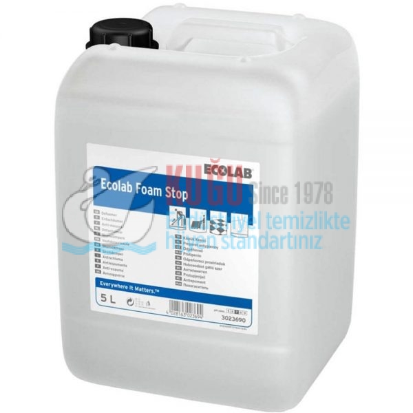 41025 Ecolab Foam Stop Köpük Kesici 5 Lt