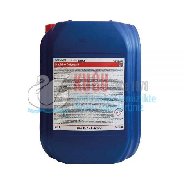 25612 Ecolab TopClin Dishmachine Detergent Bulaşık Deterjanı 20 Lt