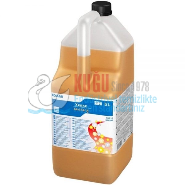 40510 Ecolab Xense Sanitary Parfümlü Saniter Alan Temizleme Maddesi Konsantre 5 Lt