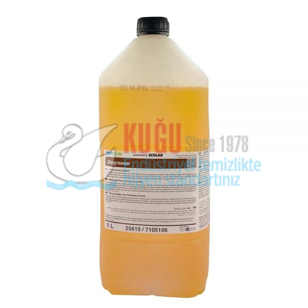 25619 Ecolab Topclın Degreaser Yağ Çözücü Fırın Izgara 5 LT
