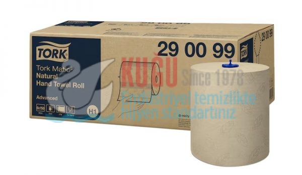 KT-290099 Tork Matic® Naturel Hareketli El Havlusu 2 Katlı Gelişmiş H1 Gri (1 Rulo 150 Metre-Koli İçi 6 Rulo) - Görsel 4