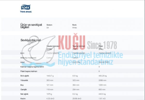 KT-960202 Alkolsüz Köpük Dezenfektanlı Tork Başlangıç Paketi (1 Adet Yedek Refil ve Aparat) - Görsel 4