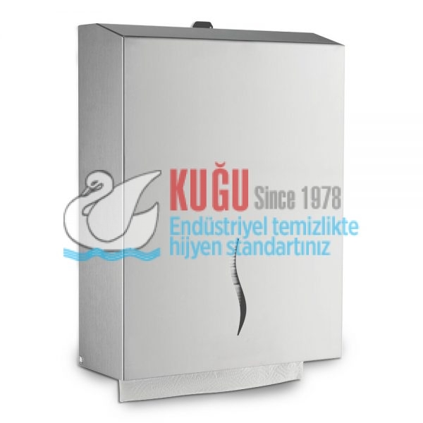 2633 304 S.S. Paslanmaz Çelik 400’lü Z Katlama El Havlusu Aparatı - Görsel 9