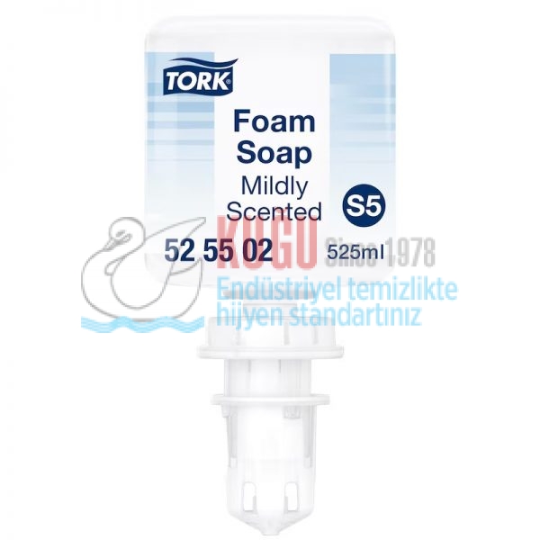KT-525502 Tork S5 Sistem Hafif Kokulu Mini Köpük Sabun (Koli İçi 8 Adet-1 Adet 525 ML)