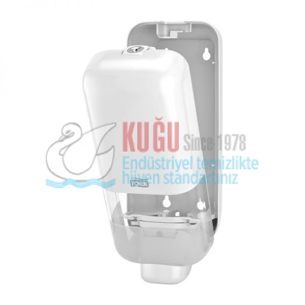 KT-564500 Tork S4 Sistem Beyaz Renk Dozaj Ayarlı Köpük Sabun ve Dezenfektan Dispenseri - Görsel 7