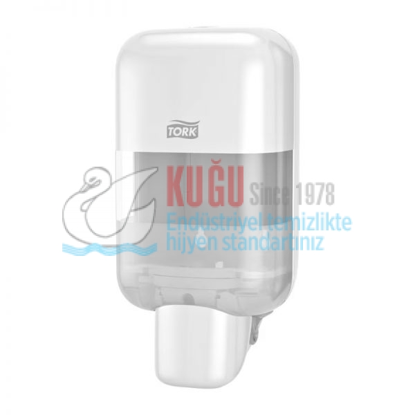 KT-565200 Tork S5 Serisi Beyaz Renk Mini Sabun ve Dezenfektan Dispenseri - Görsel 2