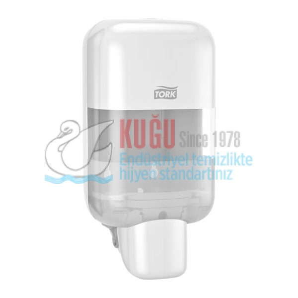KT-565200 Tork S5 Serisi Beyaz Renk Mini Sabun ve Dezenfektan Dispenseri - Görsel 4