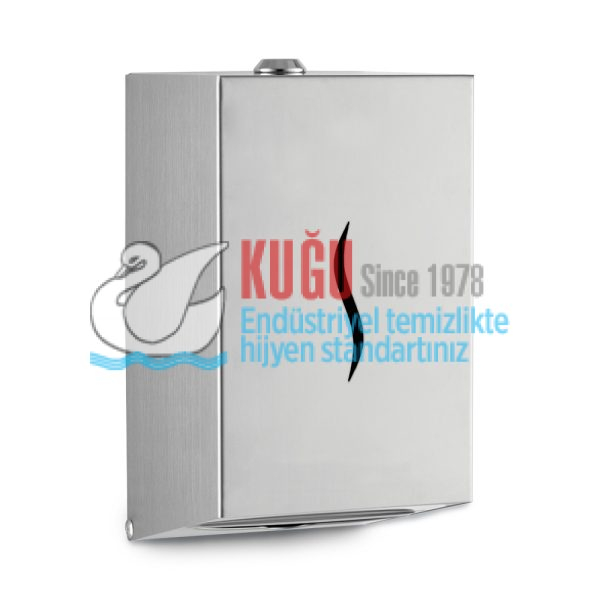2618 430 Kalite Paslanmaz Çelik C Katlı Alttan Çekmeli WC Tuvalet Kağıt Dispenseri