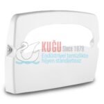 2515 Beyaz Renk ABS Plastik Klozet Kapak Örtüsü Dispanseri Aparatı