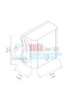 KGD-20660CHR Krom Renk ABS Plastik Sensörlü Fotoselli Elektrikli ve Pilli 21 Cm Makine Havlusu Dispanseri Aparatı - Görsel 3