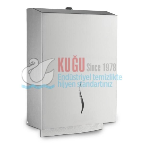 2634 430 Kalite Paslanmaz Çelik 200'lü Z Katlama El Havlusu Aparatı - Görsel 1