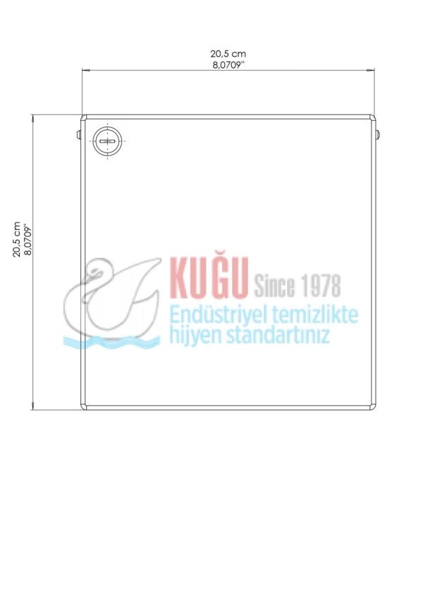 2645 304 Kalite Paslanmaz Çelik İçten Çekmeli Kağıt Havlu Dispenseri - Görsel 8