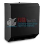 2614 304 KALİTE PASLANMAZ ÇELİK SİYAH FOTOSELLİ Elektrikli ve Pilli 21 CM KAĞIT HAVLULUK