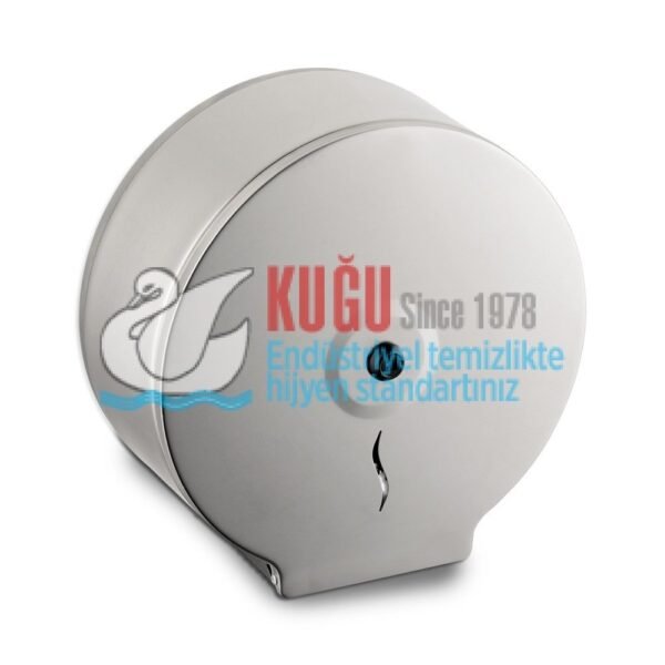 2648 430 Kalite Paslanmaz Çelik Mini Jumbo WC Tuvalet Kağıdı Dispanseri Aparatı - Görsel 1