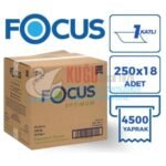 50002668 Focus Optimum Tek Katlı Dispenser Peçete 18 x 24 cm (1 Paket 250 Adet-Koli İçi 18 Paket) 3,3 Kg - Görsel 3