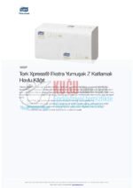 KT-100297 Tork Xpress® H2 Sistem Premium Ekstra Yumuşak Z Katlamalı Havlu Kâğıt (1 Paket 200 Adet-Koli İçi 15 Paket) - Görsel 10