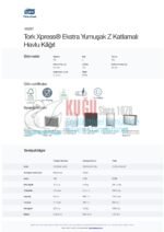 KT-100297 Tork Xpress® H2 Sistem Premium Ekstra Yumuşak Z Katlamalı Havlu Kâğıt (1 Paket 200 Adet-Koli İçi 15 Paket) - Görsel 11