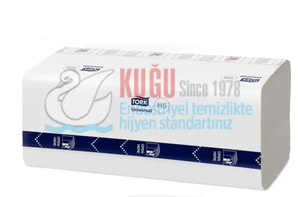 KT-100585 Tork PeakServe® Sürekli El Havlusu H5 Beyaz - (1 Paket 410 Adet-Koli İçi 12 Paket) - Görsel 9