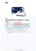 KT-100589 Tork H5 Sistem PeakServe® Continuous™ Havlu Kağıt (1 Paket 270 Adet-Koli İçi 12 Paket) - Görsel 4
