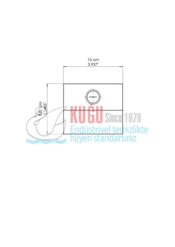 2693 1000 ML 304 S.S. Paslanmaz Çelik Sensörlü Elektrikli Ve Pilli Sıvı Sabun Dispanseri - Görsel 10