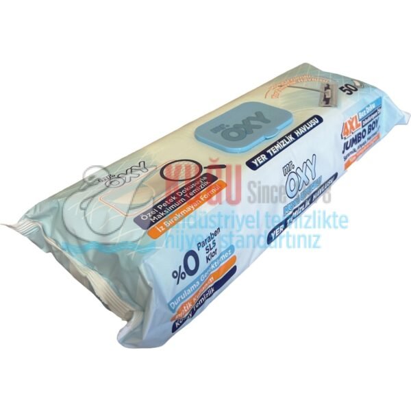 MR-002 Mr. Oxy Mopa Uyumlu 50'li Jumbo Boy 4XL Petek Dokulu Yer Temizlik Havlusu - Görsel 1
