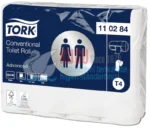 KT-110284 Tork T4 Sistem Konvansiyonel 2 Katlı Tuvalet Rulosu Advanced (1 Rulo 248 Yaprak-Koli İçi 24 Rulo)