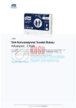 KT-110284 Tork T4 Sistem Konvansiyonel 2 Katlı Tuvalet Rulosu Advanced (1 Rulo 248 Yaprak-Koli İçi 24 Rulo) - Görsel 2
